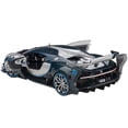 thumbnail image 2 of Bugatti Vision Gran Turismo "16" Argent Silver and Blue Carbon Fiber 1/18 Model Car by Autoart, 2 of 4