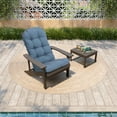 thumbnail image 4 of Pellebant Thickened Chaise Lounge Cushion with Sunbrella Fabric, 50" x 20" x 2.5", Water-Resistant & Fade-Resistant, High Back Outdoor/Indoor Patio Seat Pad (1-Pack, Spectrum Denim), 4 of 8