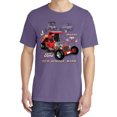 thumbnail image 2 of Wild Bobby, Ford Model T Roadster 1923 Old School Ride Classic Vintage, Cars and Trucks, Garment-Dyed Washed Look Short Sleeve Tees, Purple, Small, 2 of 3