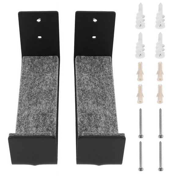 1Pair Hot Surfboard SUP Mount Rack,Kayak Boat Wall Rack Black