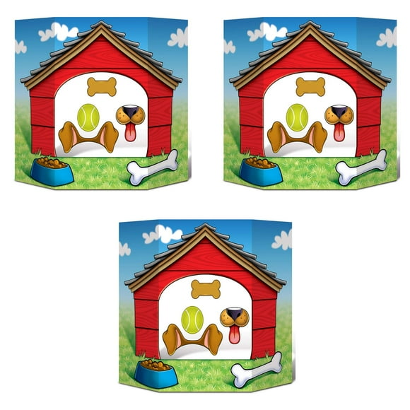 Pawfect Moments Dog House Photo Prop Set of 3 for Adorable Pet Portraits, Fun Photography Sessions, and Memorable Keepsakes for Dog Lovers and Owners