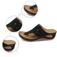 thumbnail image 6 of Daolelai Flip-Toe Casual Thick-Soled Flower Beach Sandals, 6 of 6