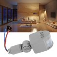 thumbnail image 3 of Infrared Sensor, ABS Material Intelligent Infrared Body Sensor, For Indoor LED Lamps Outdoor Solar Lamps, 3 of 8