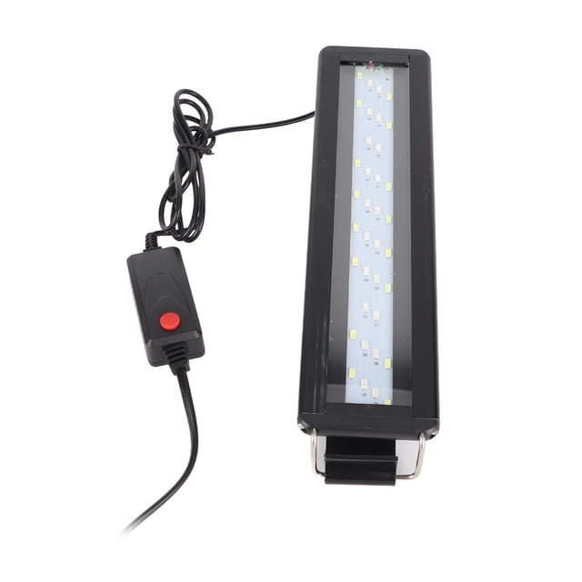 LED Aquarium Light, Adjustable Fish Tank Light Color Changing Fish Tank LED Color Changing Light with Extendable Brackets High Output Fresh Water Light Size 28cm/11.0in