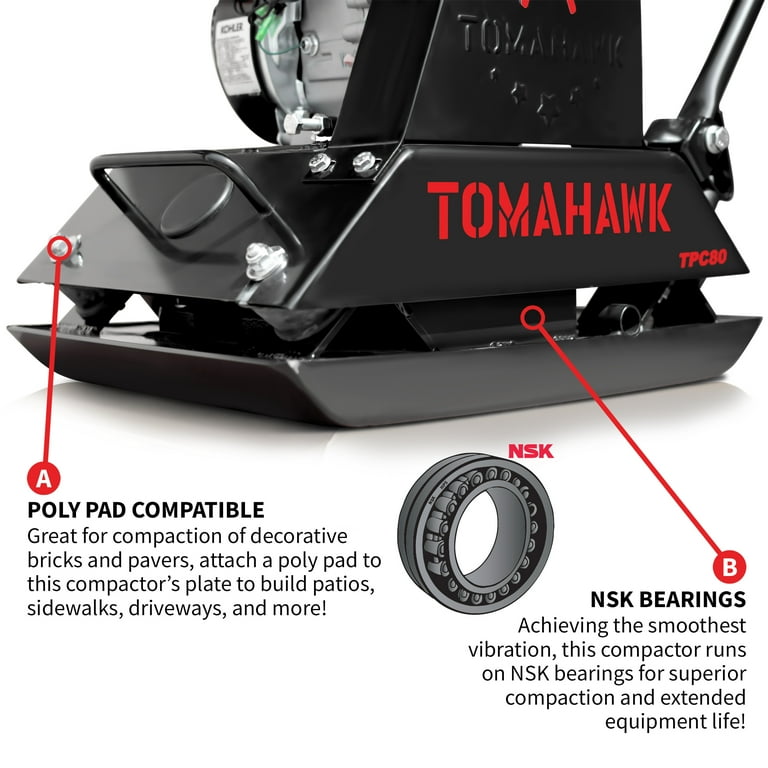 Tomahawk plate compactor deals