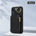 thumbnail image 2 of MesaSe 15/15Plus/15Pro/15PM Leather Case  Phone Protector Case Hanging Cord Multi Card Bag Convenient Payment Phone Case, 2 of 7
