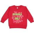 thumbnail image 2 of Inktastic Too Adorable to Wear Ugly Sweaters Toddler Sweatshirt, 2 of 4