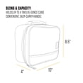 thumbnail image 2 of Carhartt Enfriador de almuerzo aislado para 4 latas para hombres y mujeres, totalmente aislado y resistente al agua, enfriador de almuerzo esencial (negro), 2 of 5