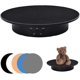thumbnail image 1 of ZHAOCHENG Expositor motorizado para plato giratorio, soporte eléctrico de 90 a 180 a 360 grados, carga 8kg, diámetro 20cm con 5 bases de PVC (negro), 1 of 5