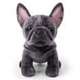 thumbnail image 6 of Realistic French Bulldog Stuffed Animal, 8.7" Lifelike Puppy Plush Toy, Super Soft Bulldog Pillow, 6 of 10