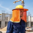 thumbnail image 7 of Slccxzc Hard Hat Sun Shade High Visibility Sun Visor Neck Shade with Reflective Strip for Construction Work (Hard Hat Not Included), 7 of 7