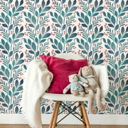 Magnolia & Berries Wall Stencil