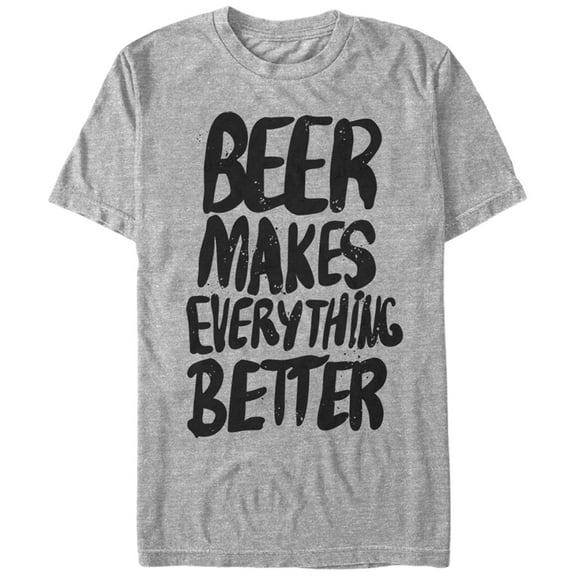 Men's Lost Gods Makes Everything Better  Graphic Tee Athletic Heather X Large