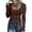 Wine#011, variant on Stichou Winter Shirts for Women Henley Plaid Slim Fit Long Sleeve Comfy Tops Casual Button Tee Trendy Clothes Brown M