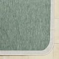 thumbnail image 5 of Livabliss Outdoor Rugs, 5x7 Miami Beach Traditional Medium Green Area Rug for Patio, Porch, Deck, Backyard, Waterproof Indoor Outdoor Carpet (5'3" x 7'), 5 of 7