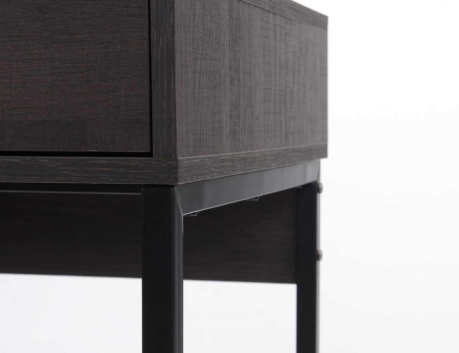 Mainstays Wood & Metal Writing Desk with 1 Drawer and 1 Door for Teen Adult,29.92 in