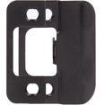 thumbnail image 1 of Stone Harbor Hardware Adjustable Strike Plate, Matte Black, 1 of 2