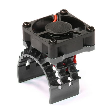 Integy RC Toy Model Hop-ups T8635GREY T2 Motor Heatsink w/ Cooling Fan for Traxxas 1/10 Stampede 4X4 & Slash
