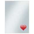 thumbnail image 1 of Housses de Protection de Pont Emoji Coeur&44; Pack de 50, 1 of 1