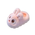 thumbnail image 1 of Women's Multifunctional Cute Rabbit Warm Fleece Platform Shoes Fashion Autumn and Winter Trend Flat Soft-Soled Home Slippers, 1 of 7