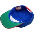 thumbnail image 7 of Royal Blue and Red Pro Style Classic Snapback Wool Blend Plain Basic Cap Hat, 7 of 7