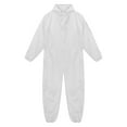 thumbnail image 5 of Aislor Men's Anti-Static Dustproof Hooded Coveralls Blend Work Zipper Jumpsuits Workshop Uniforms White M, 5 of 7
