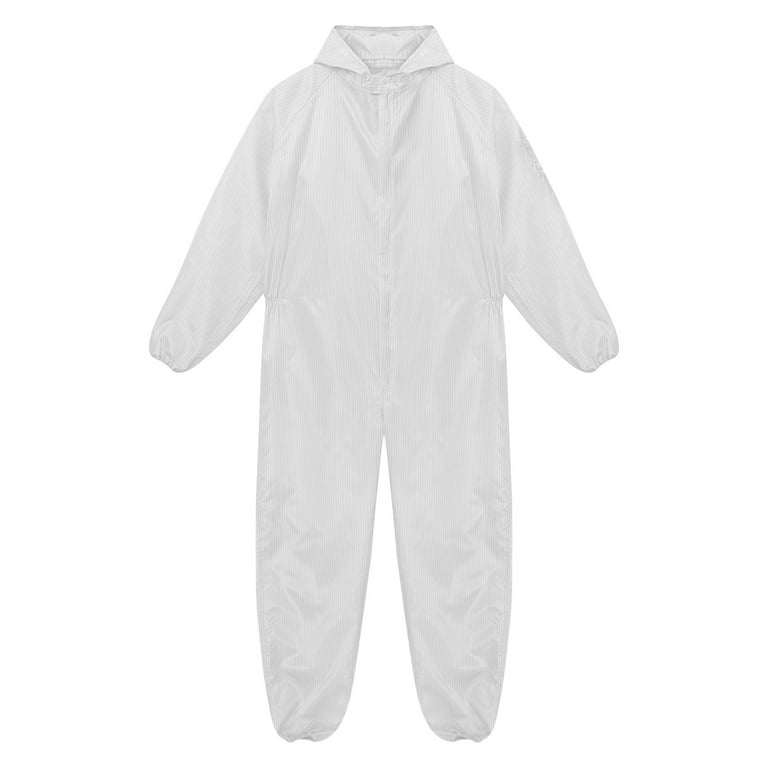 iiniim Mens Anti-Static Bodysuit Coverall Zip Up Jumpsuit Spray