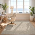 thumbnail image 3 of Design&I 6'x9' Ultra Soft Area Rug, Extra Large Vintage Ornamental Boho Tracery Border Oversized None Fluffy Washable Non Shedding for Guest Room Bedroom Living Room, 3 of 7