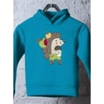 thumbnail image 3 of Cute Hedgehog Hoodie Toddler -Image by Shutterstock,  5 Toddler, 3 of 4