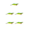 thumbnail image 3 of Soidarity 35 uds/Kit de cebos anzuelos de paraguas artificiales señuelos agua de mar portátil Fishing Swimbait accesorios verde 3,0 Type2 NO2 Soidarity CBP268466, 3 of 4