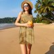 thumbnail image 3 of Balery Retro Palm Tree Vestidos de verano para mujer con estampado: vestido holgado sin mangas, vestido playero informal y cómodo para días calurosos., 3 of 7