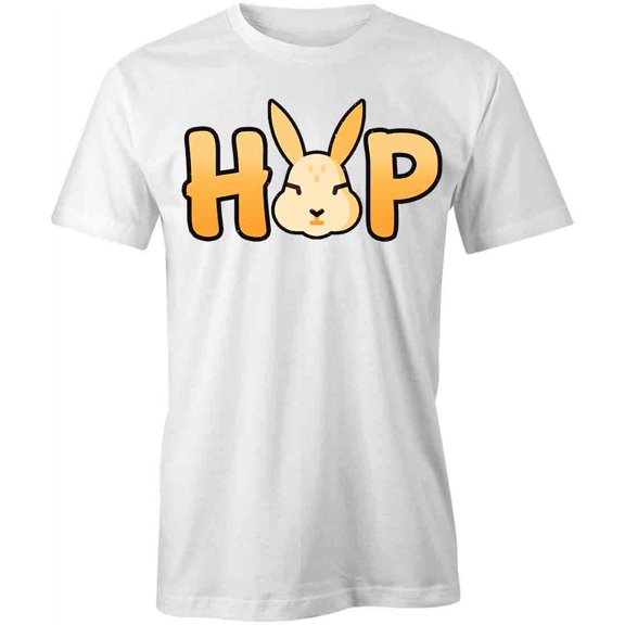 Hop T-Shirt | Cool Easter White Tee Gift