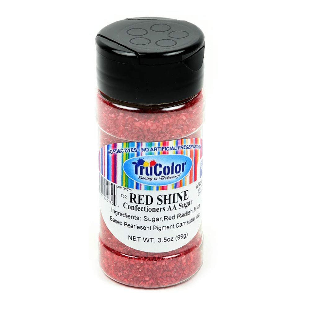 Trucolor Natural Color Confectioners AA Sanding Sugar Large Crystals