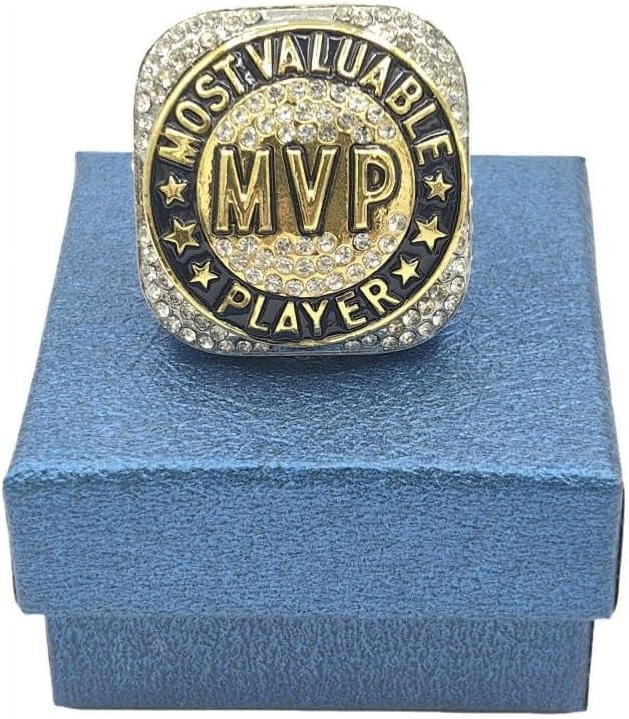 Championship Rings MVP Most Valuable Player Trophy Ring Award Gift Prize