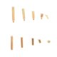thumbnail image 4 of Kit Surtido De Tuercas De Tornillo De Separación De Latón M2 ANGGREK 320 Piezas Para Equipos Médicos Galvanizados, 4 of 8