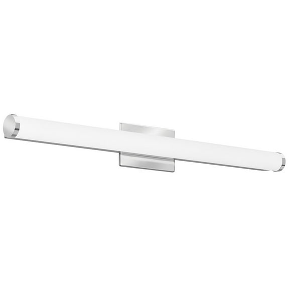 Lithonia Lighting FMVCCLS 3' Chrome LEDSelectable ColorDimmable LED VanityLight