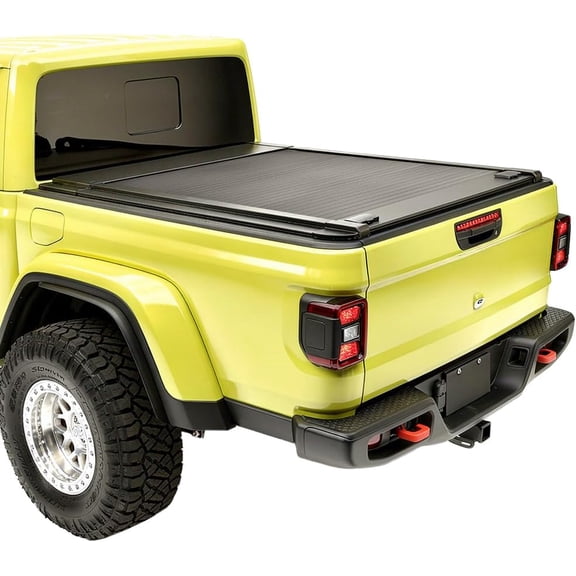 Syneticusa MB Retractable Hard Tonneau Cover 2020- 2026 Jeep Gladiator Truck Bed