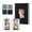 Black, variant on Bevtee Photo Album 4x6 300 Photos, Photo Album Linen Cover with Front Window, 4x6 Picture Album with Writing Space, Black Photo Album Book for Wedding Kids Travel Family Baby Pictures