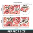 thumbnail image 7 of Pioneer Flower Floral Print Pattern Kitchen Rugs Sets Of 2,Anti Fatigue Kitchen Mat Rugs Non Slip Washable,Decorative Kitchen Floor Mats for Kitchen,Sink,Laundry,17"x30"+17"x47", 7 of 7