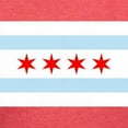 thumbnail image 3 of CafePress - Chicago Flag T Shirt - Womens Tri-blend T-Shirt, 3 of 4