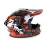 Cyclone ATV MX Dirt Bike Off-Road Helmet DOT/ECE Approved - Red - XXL