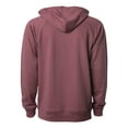 thumbnail image 2 of Independent Trading Co. Icon Unisex Lightweight Loopback Terry Hooded Sweatshirt SS1000, 2 of 2