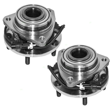 - Pair Set of Front Wheel Hub Bearings Replacement for Chevrolet GMC Isuzu Pickup Truck SUV 4-Wheel Drive 12413045