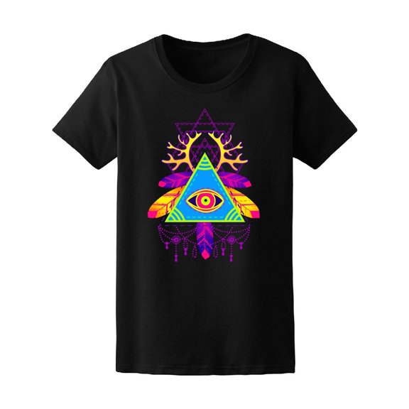 All-seeing Eye Ethnic Pyramid Tee Men's -Image by Shutterstock