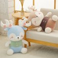 thumbnail image 3 of 1 Piece Adorable Lamb Doll Plush Toy Soft Stuffed Ragdoll Toy Baby （Brown）, 3 of 6