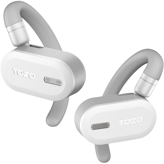 Audífonos Inalámbricos TOZO O2 True Open Ear Bluetooth 5.3 Blanco