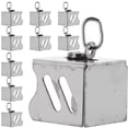 thumbnail image 4 of Shisuyan Embouts pour Tringles à Rideaux en Acier Inoxydable 20 Pcs 1.1X1.1X1In, 4 of 8
