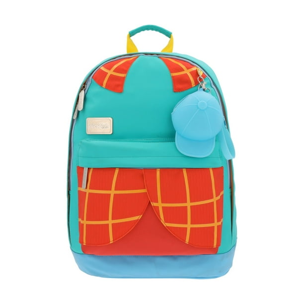 Mochila Grande Nickelodeon Hey Arnold Gorrita Yadatex Porta Laptop HEY002-BP010A