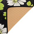 thumbnail image 3 of Yayeee Area Rugs for Living Room 6.7'x4.8' Non Slip Washable Bedroom Floor Carpet, Green Flower Pattern, 3 of 5