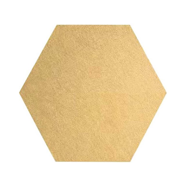 Bearachild Colorido hexágono tablero de mensajes decoración de pared engrosado corcho tablones de anuncios pizarra borrable dormitorio guardería adornos Decoración del hogar Camello Bearachild HA075135-10